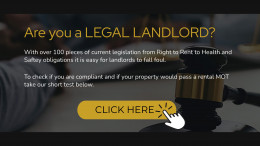 Are you a LEGAL LANDLORD? 